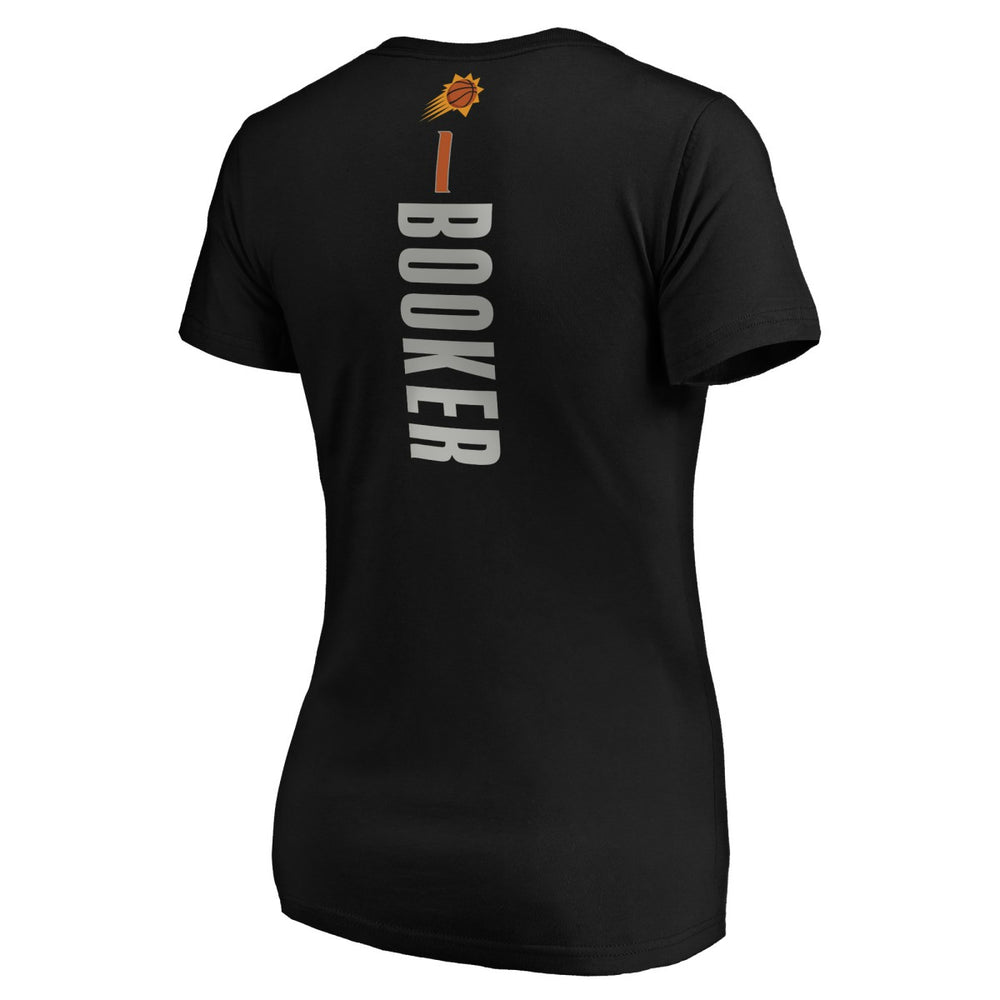 Devin Booker Phoenix Suns Women's Playmaker Name & Number T-Shirt Discount