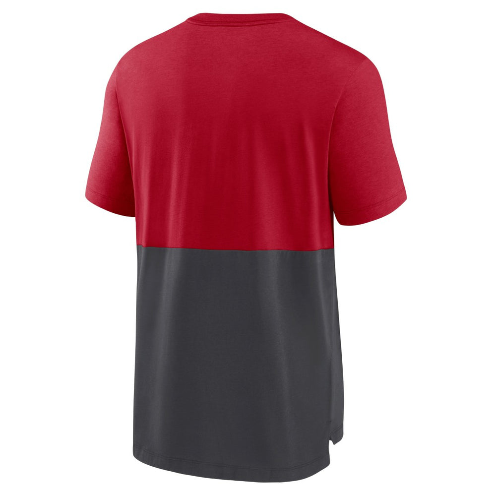Tampa Bay Buccaneers Nike Fan Gear Colorblock Tri-Blend T-Shirt