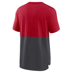 Tampa Bay Buccaneers Nike Fan Gear Colorblock Tri-Blend T-Shirt