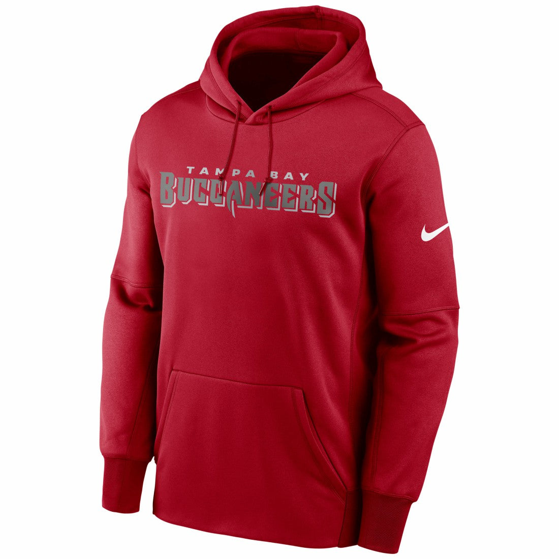Tampa Bay Buccaneers Nike Fan Gear Wordmark Performance Pullover Hoodie