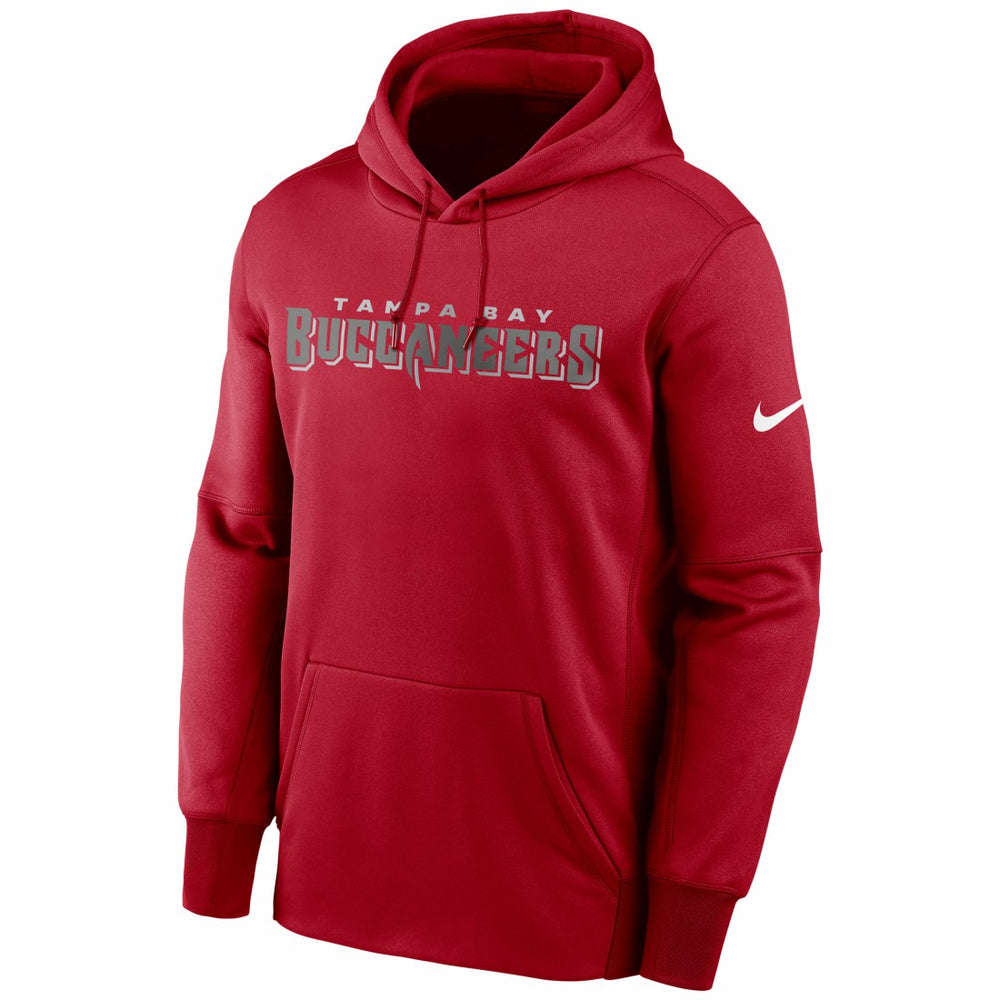 Tampa Bay Buccaneers Nike Fan Gear Wordmark Performance Pullover Hoodie