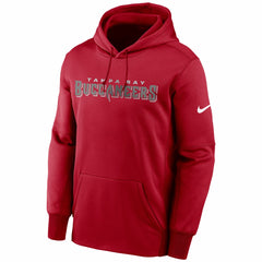 Tampa Bay Buccaneers Nike Fan Gear Wordmark Performance Pullover Hoodie