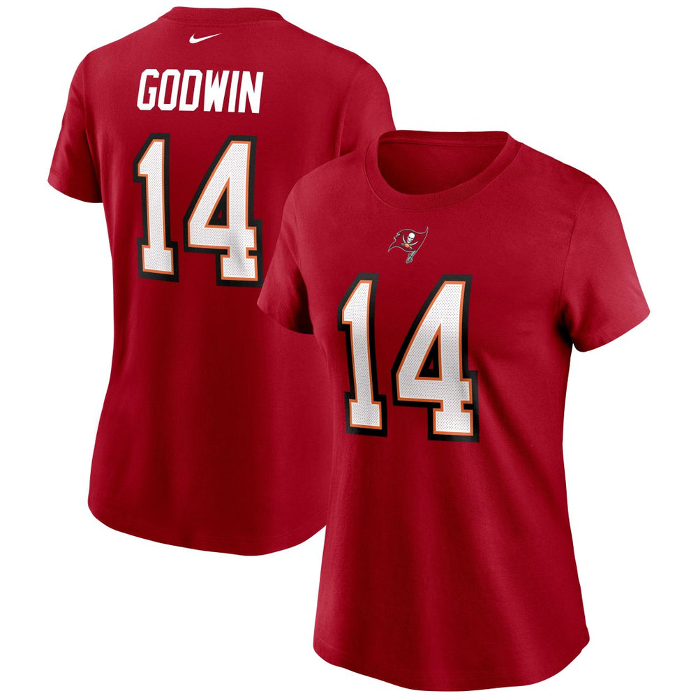 Tampa Bay Buccaneers Nike Chris Godwin  Women's Name & Number T-Shirt
