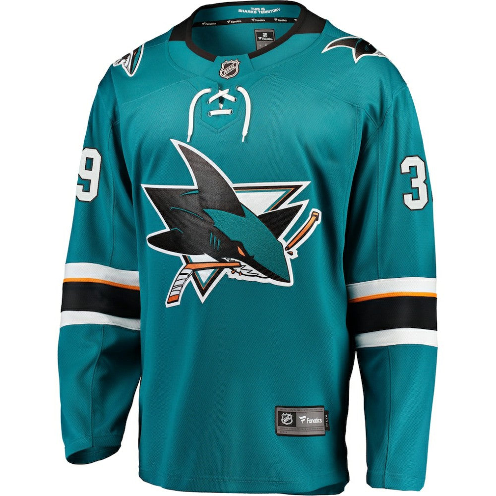 Logan Couture San Jose Sharks Fanatics Breakaway Jersey For Sale