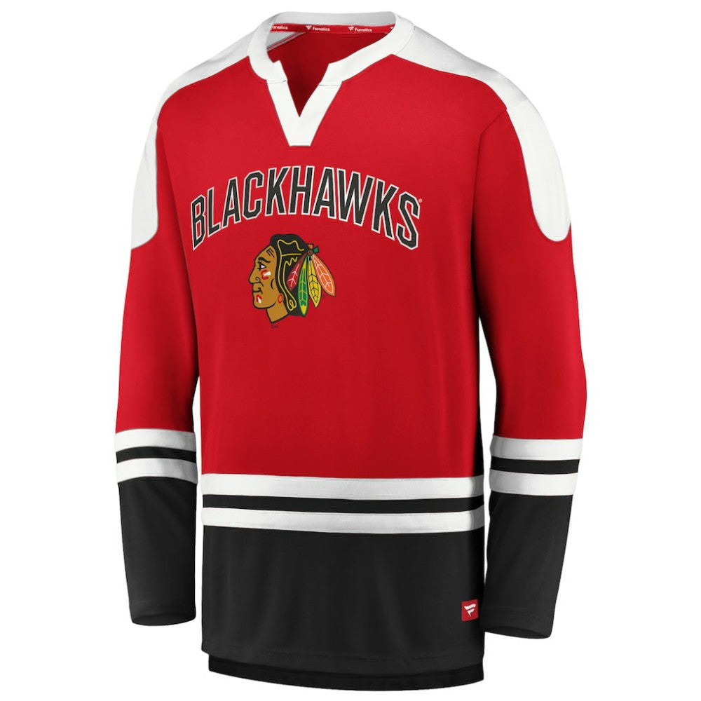 Chicago Blackhawks Fanatics Iconic Slapshot Long Sleeve T-Shirt Online