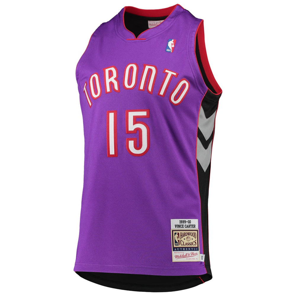 Vince Carter Toronto Raptors 1999/2000 Hardwood Classics Authentic Jersey For Sale