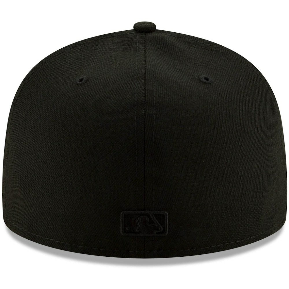 San Diego Padres New Era Black on Black 59FIFTY Fitted Hat | MLB Near me