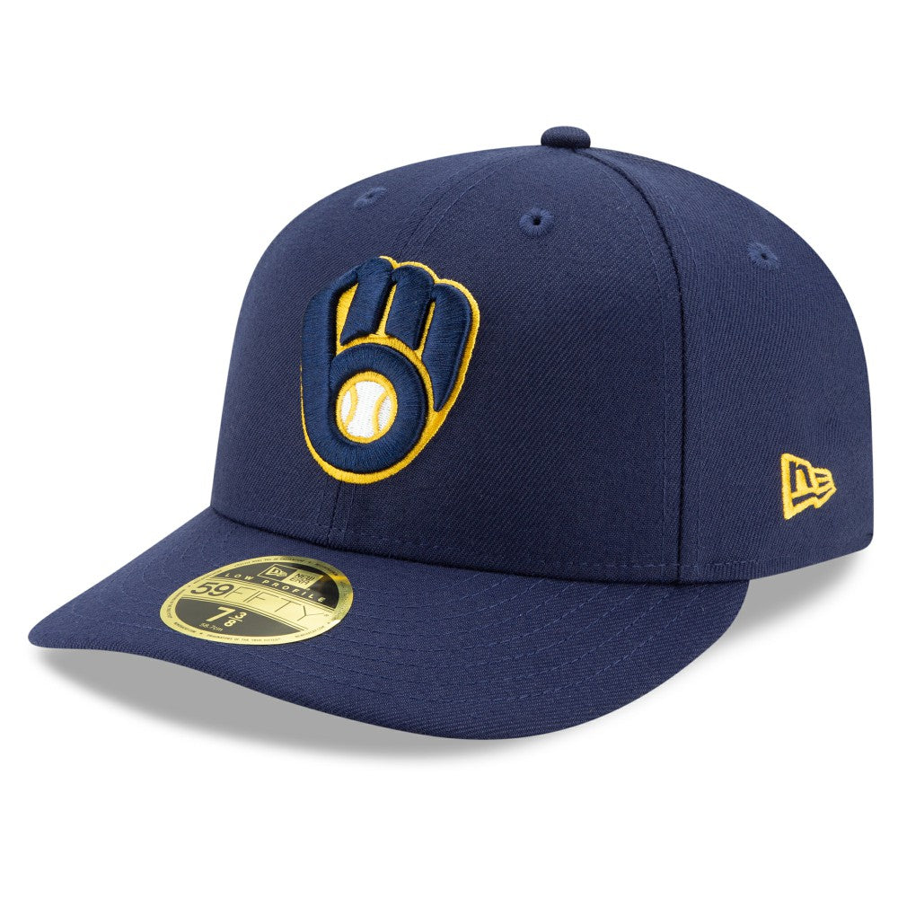 Milwaukee Brewers New Era Authentic Collection On-Field Low Profile 59FIFTY Fitted Hat | MLB Sale