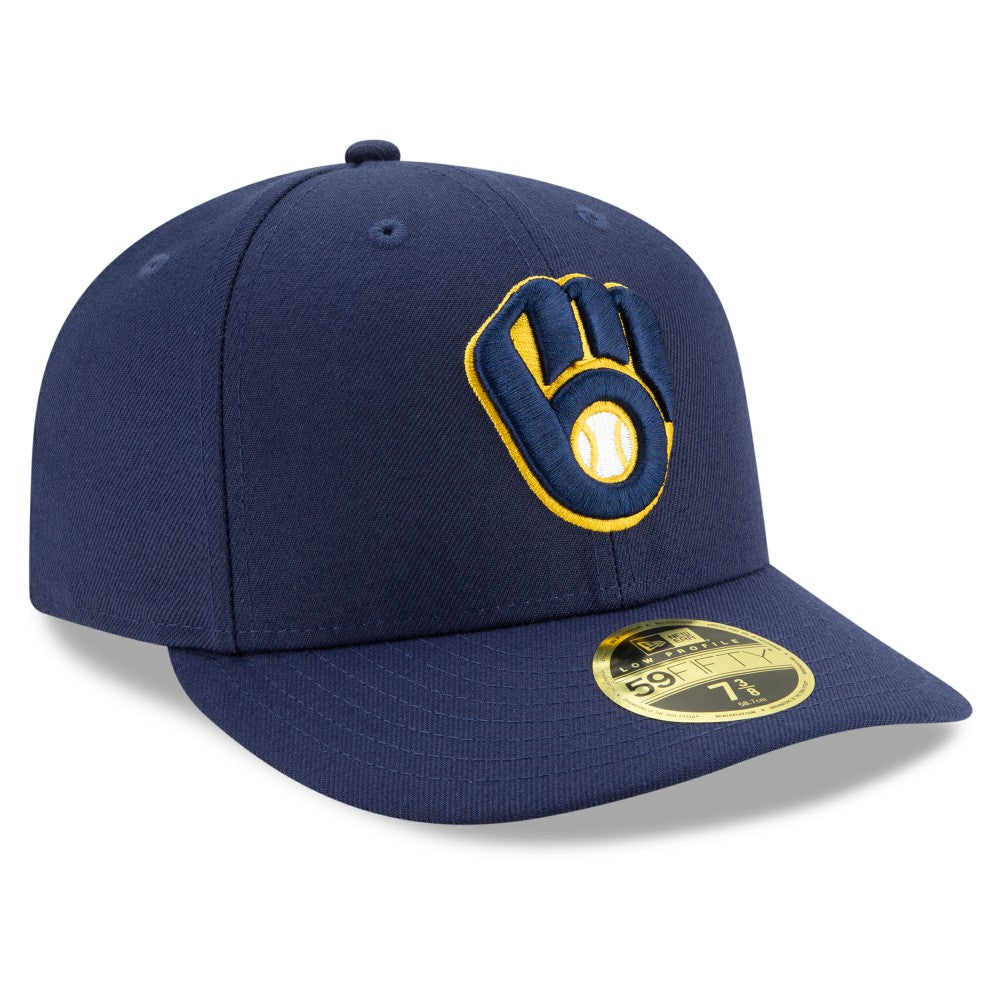 Milwaukee Brewers New Era Authentic Collection On-Field Low Profile 59FIFTY Fitted Hat | MLB Sale