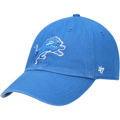 Detroit Lions 47 brand '47 Primary Clean Up Adjustable Hat