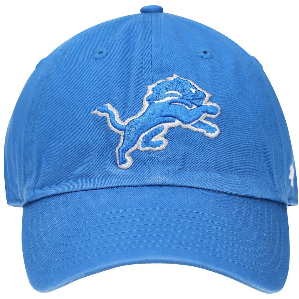 Detroit Lions 47 brand '47 Primary Clean Up Adjustable Hat