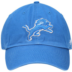 Detroit Lions 47 brand '47 Primary Clean Up Adjustable Hat