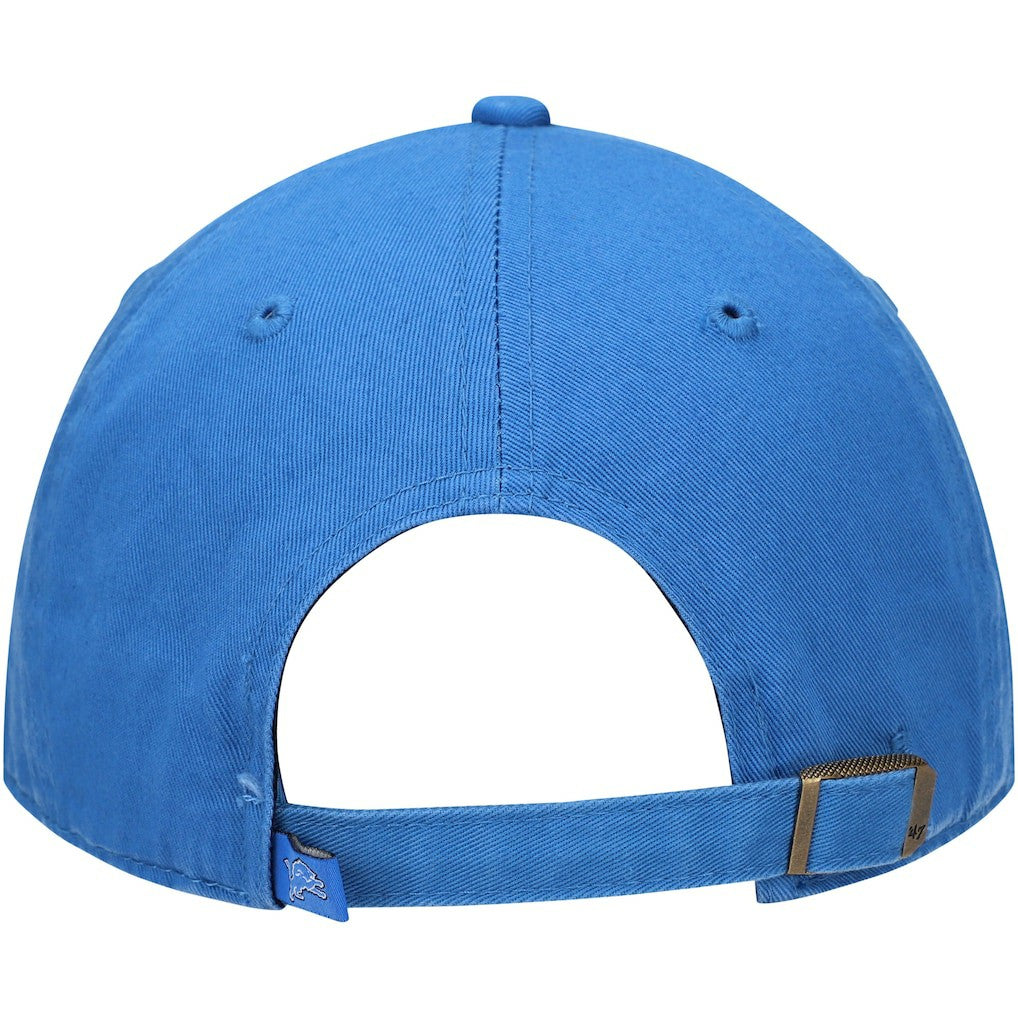 Detroit Lions 47 brand '47 Primary Clean Up Adjustable Hat