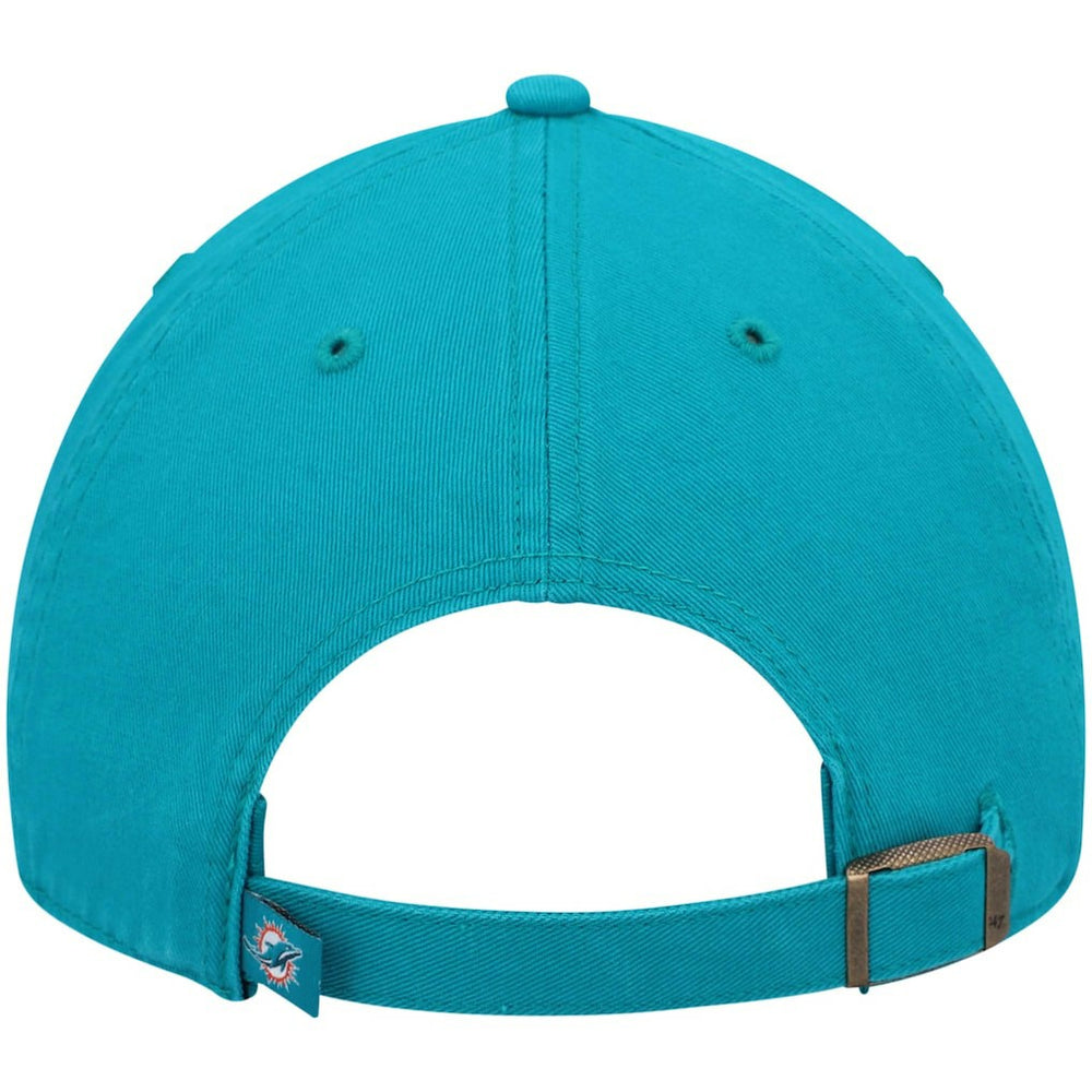 Miami Dolphins 47 brand '47 Primary Clean Up Adjustable Hat