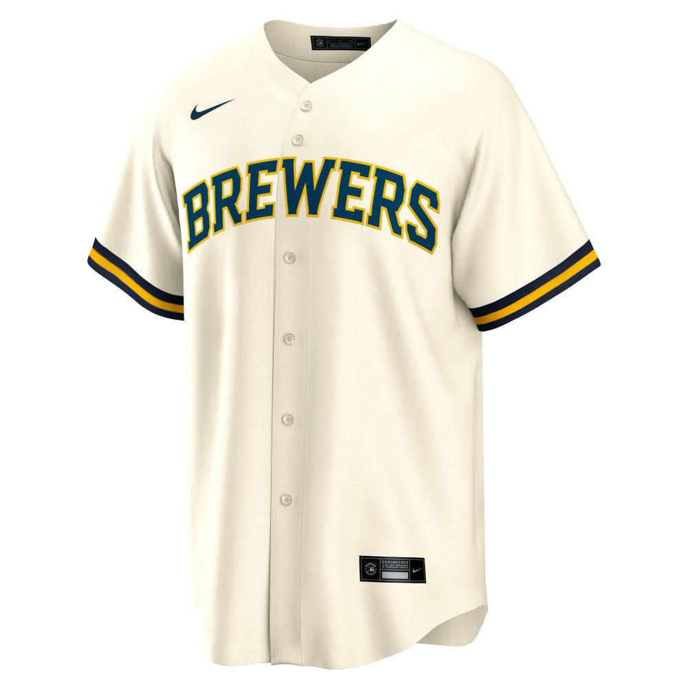 Milwaukee Brewers Nike Home Replica Team Jersey | MLB On Sale