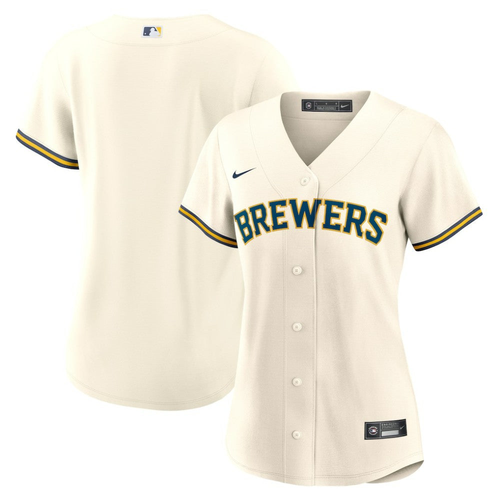 Milwaukee Brewers Nike Women's Home Replica Team Jersey | MLB Shop