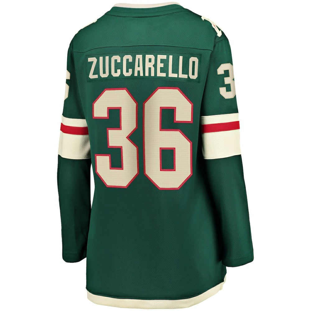 Mats Zuccarello Minnesota Wild Fanatics Women's Breakaway Player Jersey On Sale