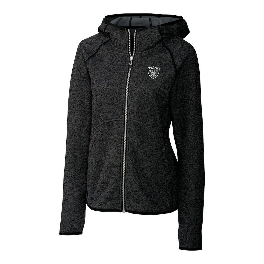 Las Vegas Raiders  Cutter & Buck Women's Mainsail Full-Zip Jacket