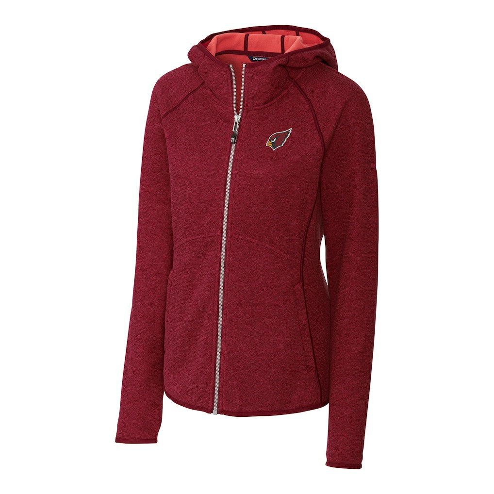 Arizona Cardinals  Cutter & Buck Women's Mainsail Full-Zip Jacket