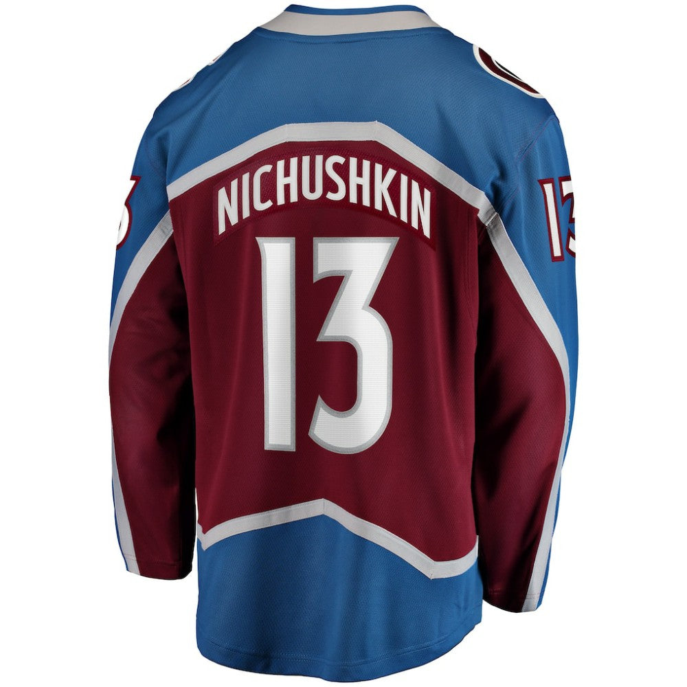 Valeri Nichushkin Colorado Avalanche Fanatics Breakaway Player Jersey For Sale
