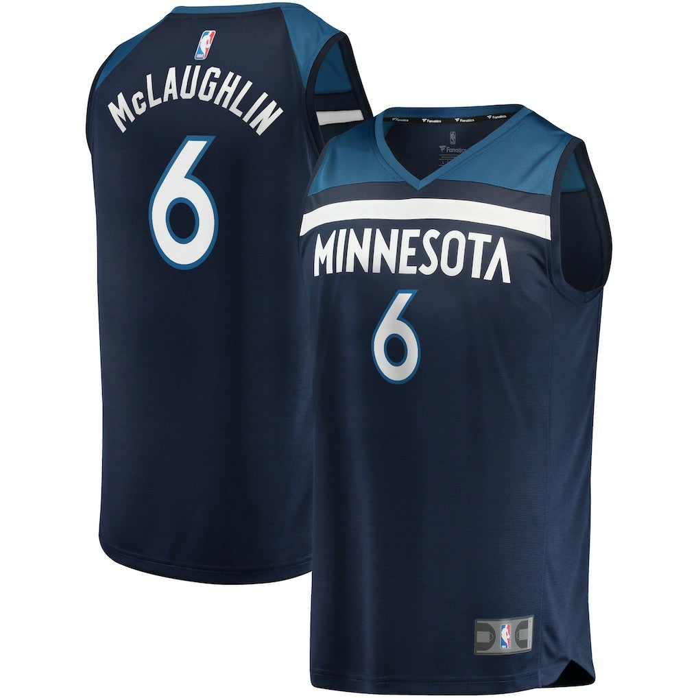 Jordan McLaughlin Minnesota Timberwolves Fast Break Player Jersey New