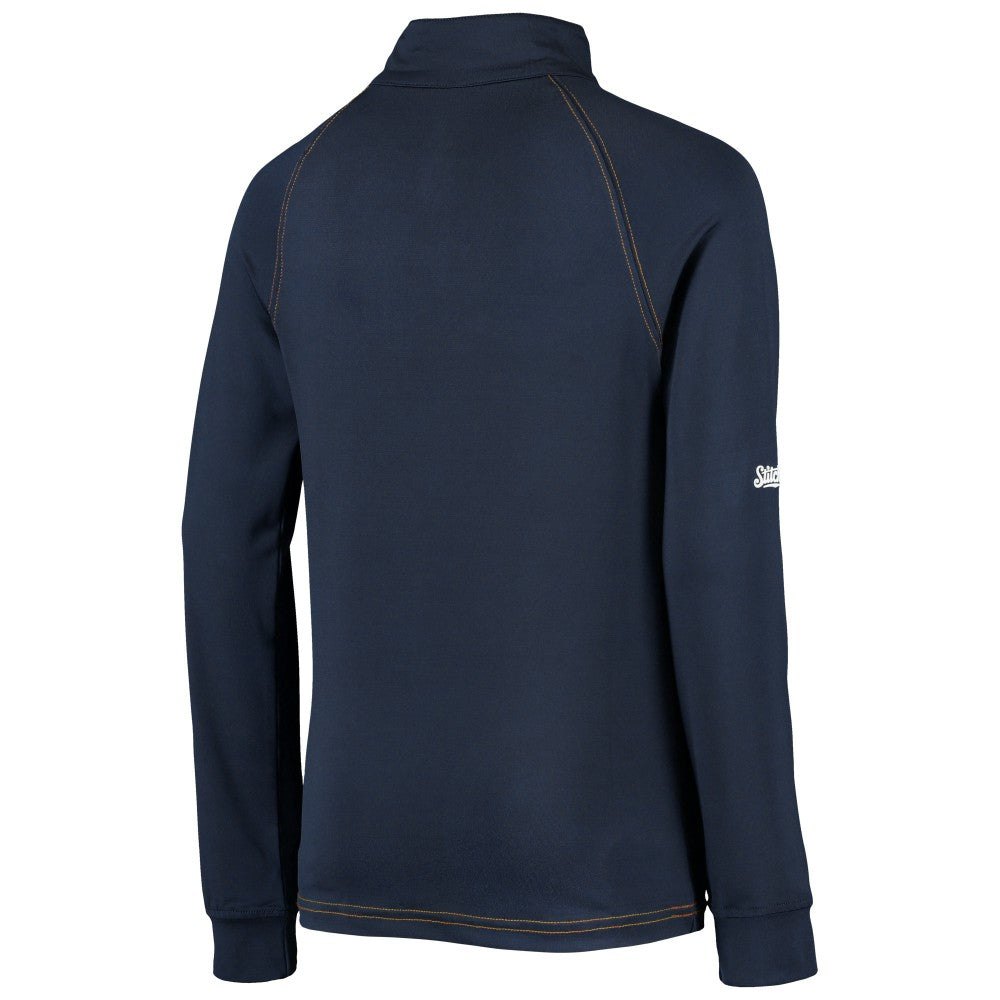 Milwaukee Brewers Stitches Youth Raglan Quarter-Zip Jacket | MLB Shop