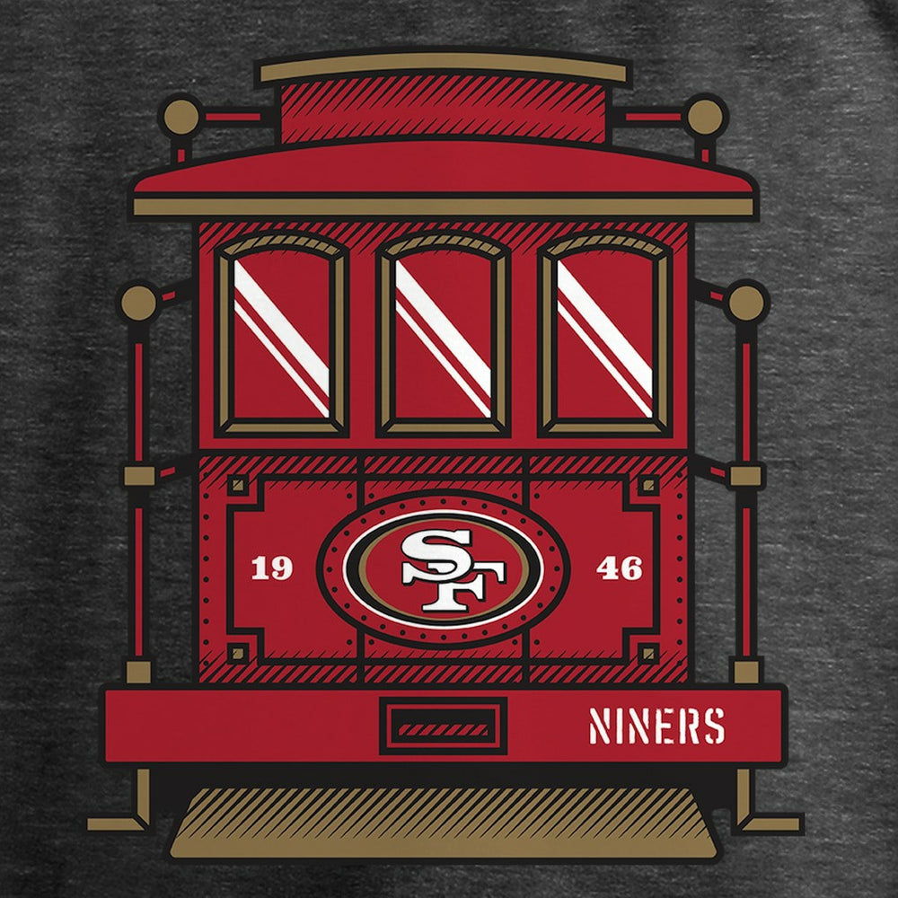San Francisco 49ers  Hometown Trolley Car Long Sleeve T-Shirt