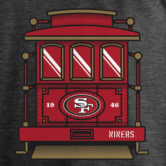 San Francisco 49ers  Hometown Trolley Car Long Sleeve T-Shirt