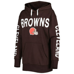 Cleveland Browns  G-III 4Her by Carl Banks Women's Extra Point Pullover Hoodie