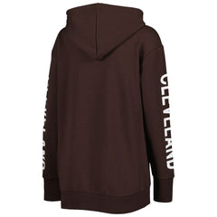 Cleveland Browns  G-III 4Her by Carl Banks Women's Extra Point Pullover Hoodie