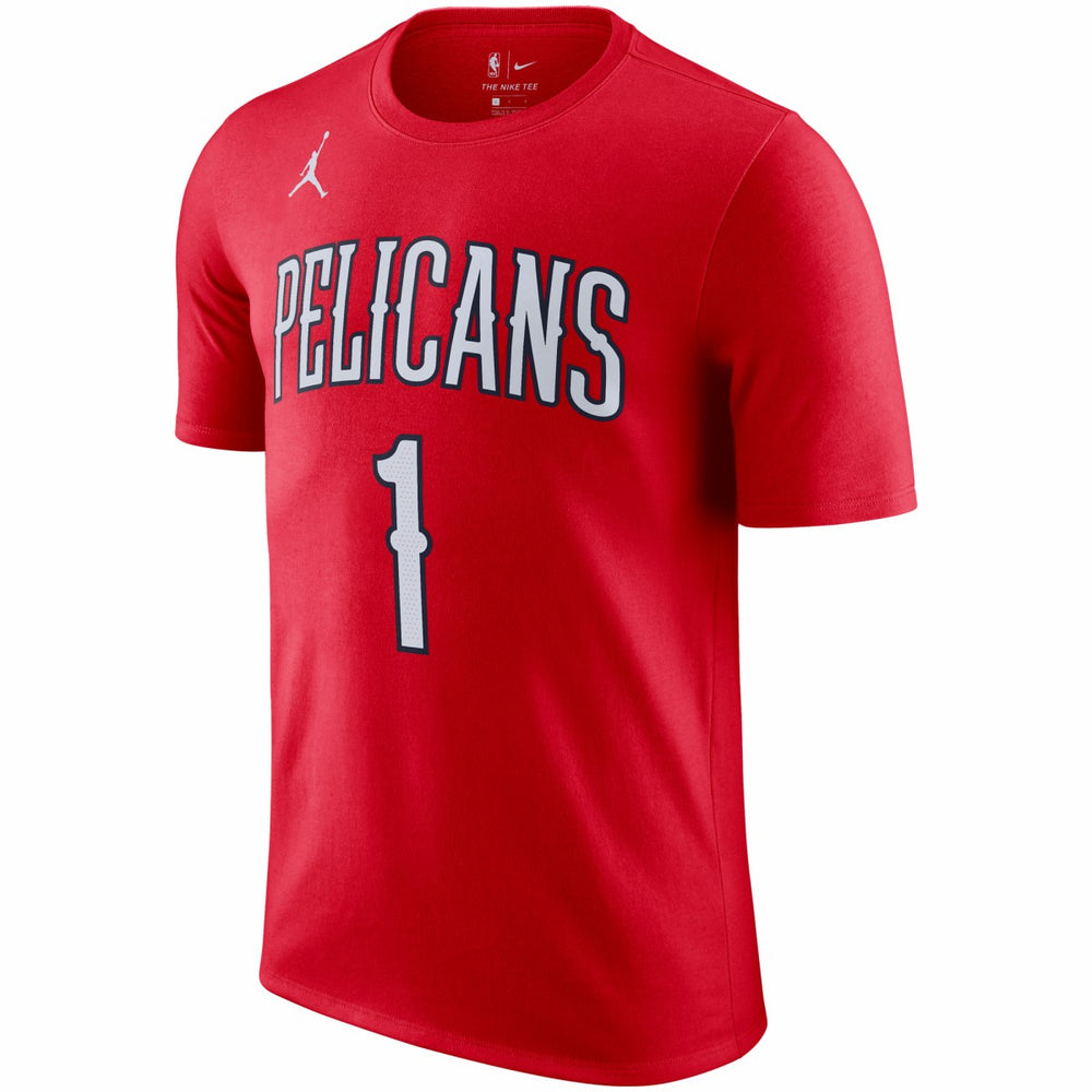 New Orleans Pelicans Jordan Brand 2020/21 Zion Williamson Statement Name & Number T-Shirt Online