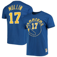 Chris Mullin Golden State Warriors Hardwood Classics Name & Number Team T-Shirt sale Online