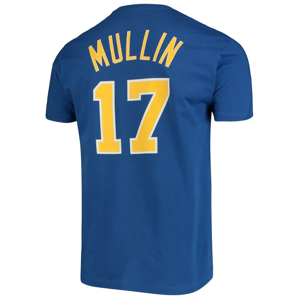 Chris Mullin Golden State Warriors Hardwood Classics Name & Number Team T-Shirt sale Online