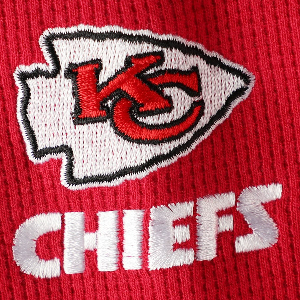 Kansas City Chiefs  Dunbrooke Logo Maverick Thermal Henley Long Sleeve T-Shirt