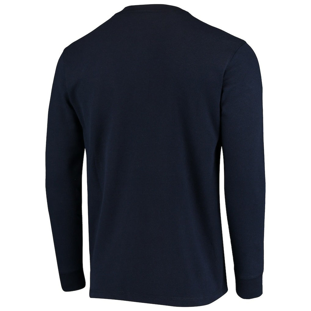 New England Patriots  Dunbrooke Logo Maverick Thermal Henley Long Sleeve T-Shirt