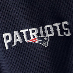 New England Patriots  Dunbrooke Logo Maverick Thermal Henley Long Sleeve T-Shirt