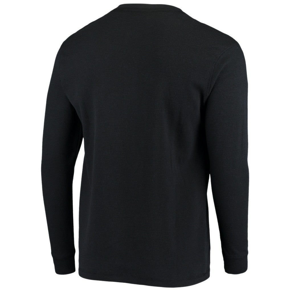 New Orleans Saints  Dunbrooke Logo Maverick Thermal Henley Long Sleeve T-Shirt