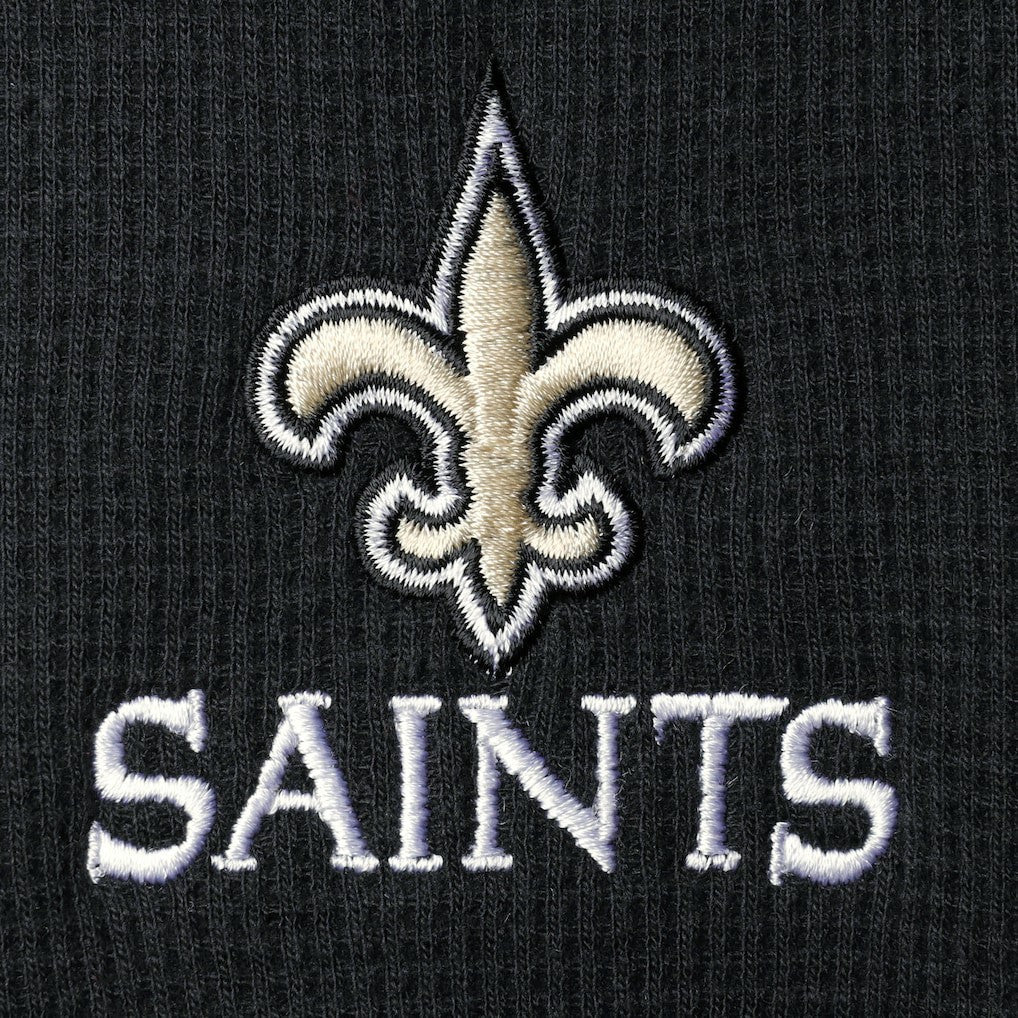 New Orleans Saints  Dunbrooke Logo Maverick Thermal Henley Long Sleeve T-Shirt