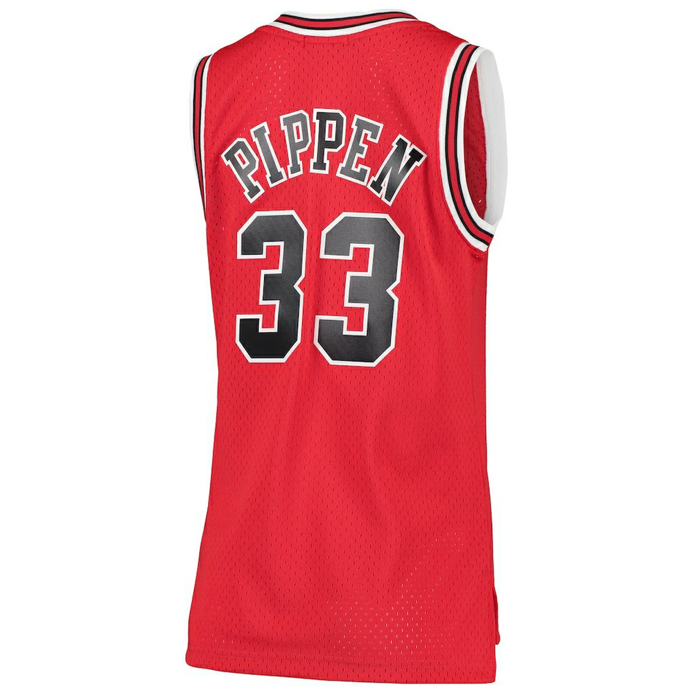 Scottie Pippen Chicago Bulls Women's 1997/98 Hardwood Classics Swingman Jersey sale Discount