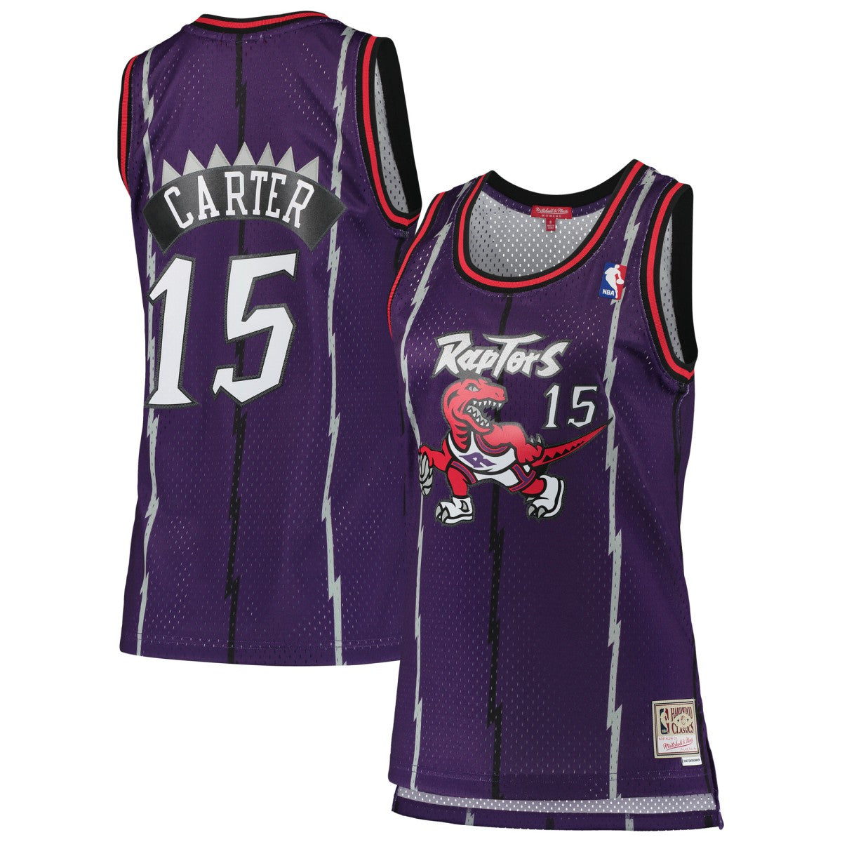 Vince Carter Toronto Raptors Women's 1998/99 Hardwood Classics Swingman Jersey On Sale