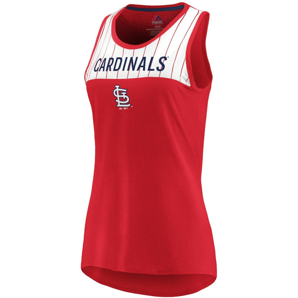 St. Louis Cardinals Majestic Women's Break From Tradition Tank Top  | MLB For sale
