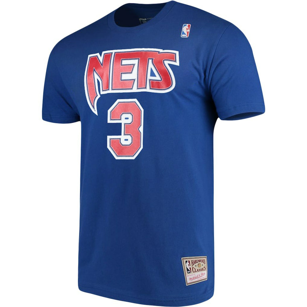 Drazen Petrovic Brooklyn Nets Hardwood Classics Name & Number Player T-Shirt Discount