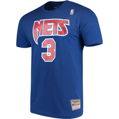 Drazen Petrovic Brooklyn Nets Hardwood Classics Name & Number Player T-Shirt Discount