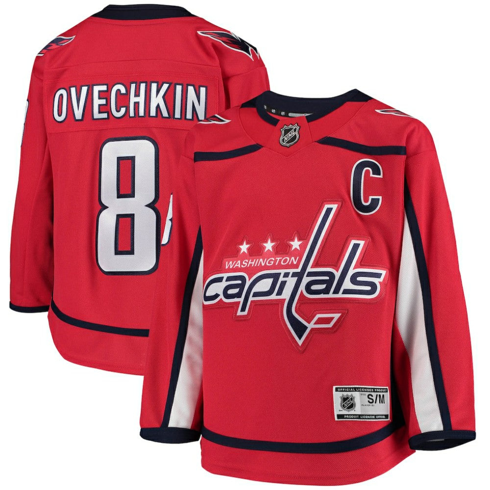 Alexander Ovechkin Washington Capitals Youth Home Premier Player Jersey Outlet