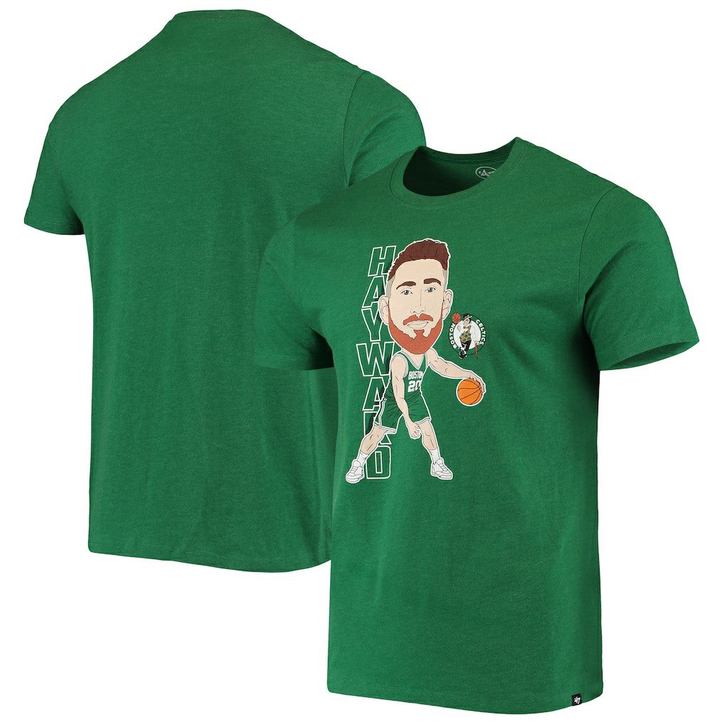 Gordon Hayward Boston Celtics '47 Bobblehead T-Shirt For Sale