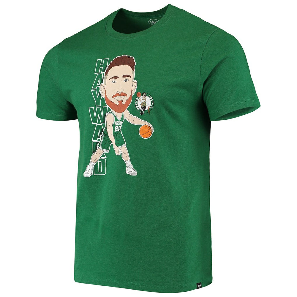 Gordon Hayward Boston Celtics '47 Bobblehead T-Shirt For Sale