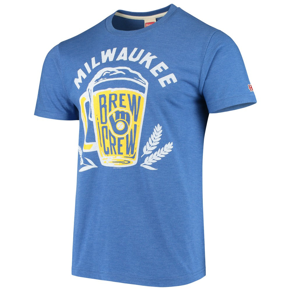 Milwaukee Brewers Hyperlocal Tri-Blend T-Shirt | MLB For sale