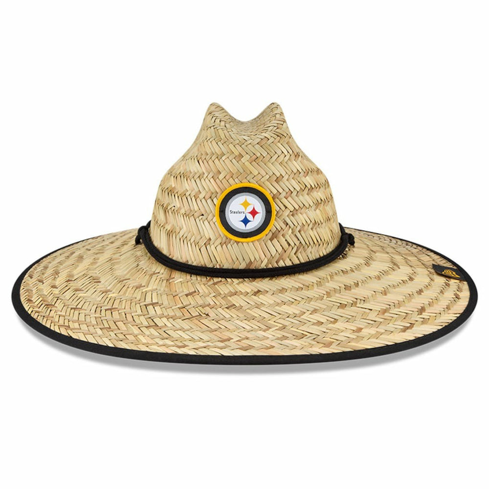 Pittsburgh Steelers New Era NFL Training Camp Straw Lifeguard Hat