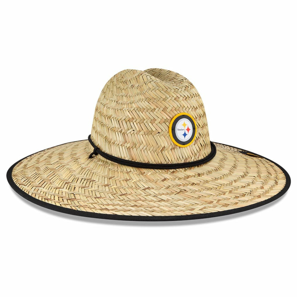 Pittsburgh Steelers New Era NFL Training Camp Straw Lifeguard Hat