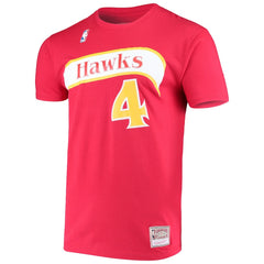 Spud Webb Atlanta Hawks Hardwood Classics Name & Number T-Shirt Discount